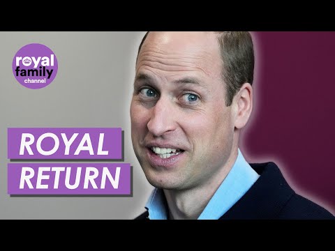 Video: Prince William to Return to Official Engagements