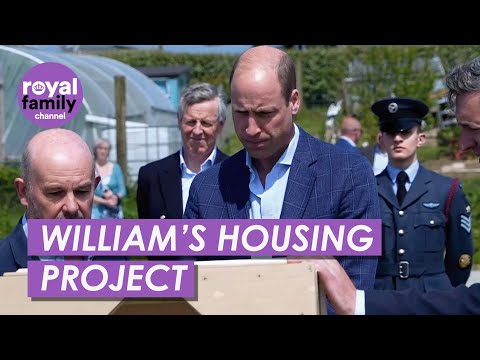 Video: Prince William Visits Duchy of Cornwall’s FIRST Homeless Housing Project